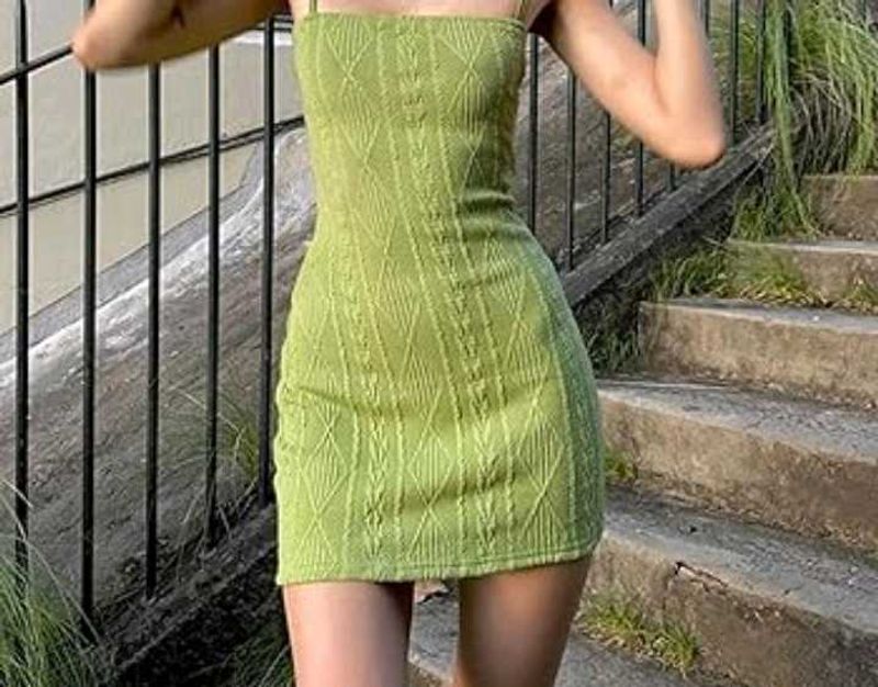 Cable Knit Mini Dress