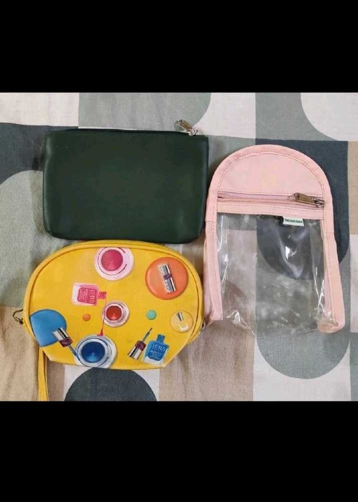 Cosmetic Bags - Set of 3