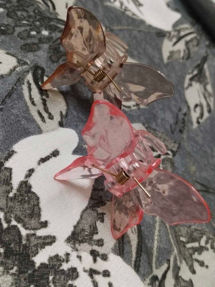 Butterfly Hair Clips - Y2K Style