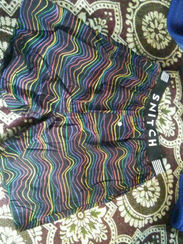 Snitch Black Boxer