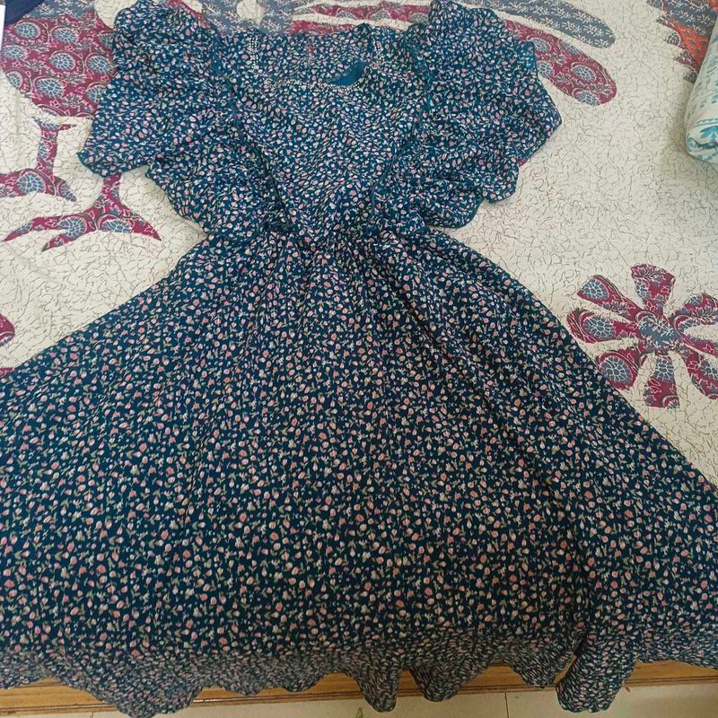 Western Trendy Middi Dress