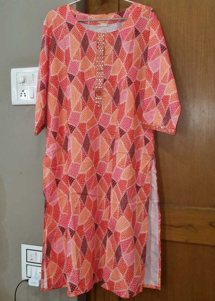 Printed Women&#39;s Kurta