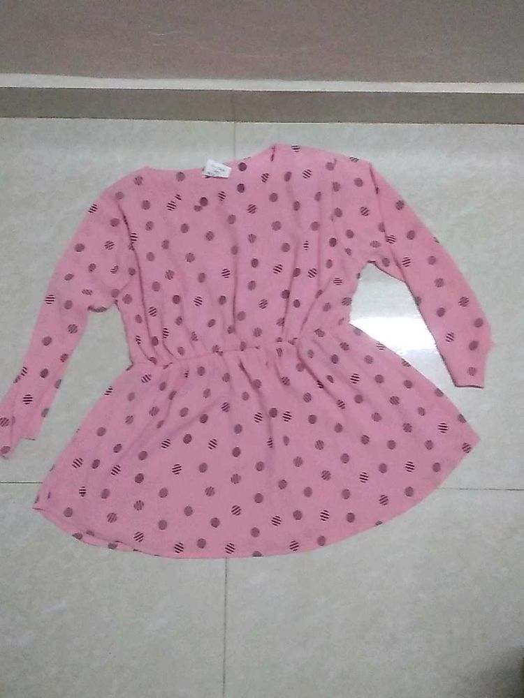 Cute Polka Dot Top