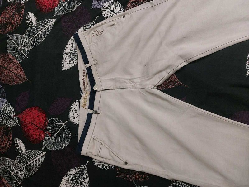 Ability Industry White Casual Pants