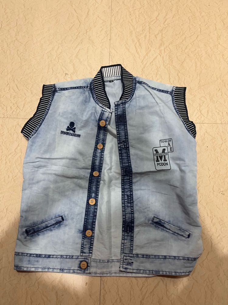 trending cotton denim jacket
