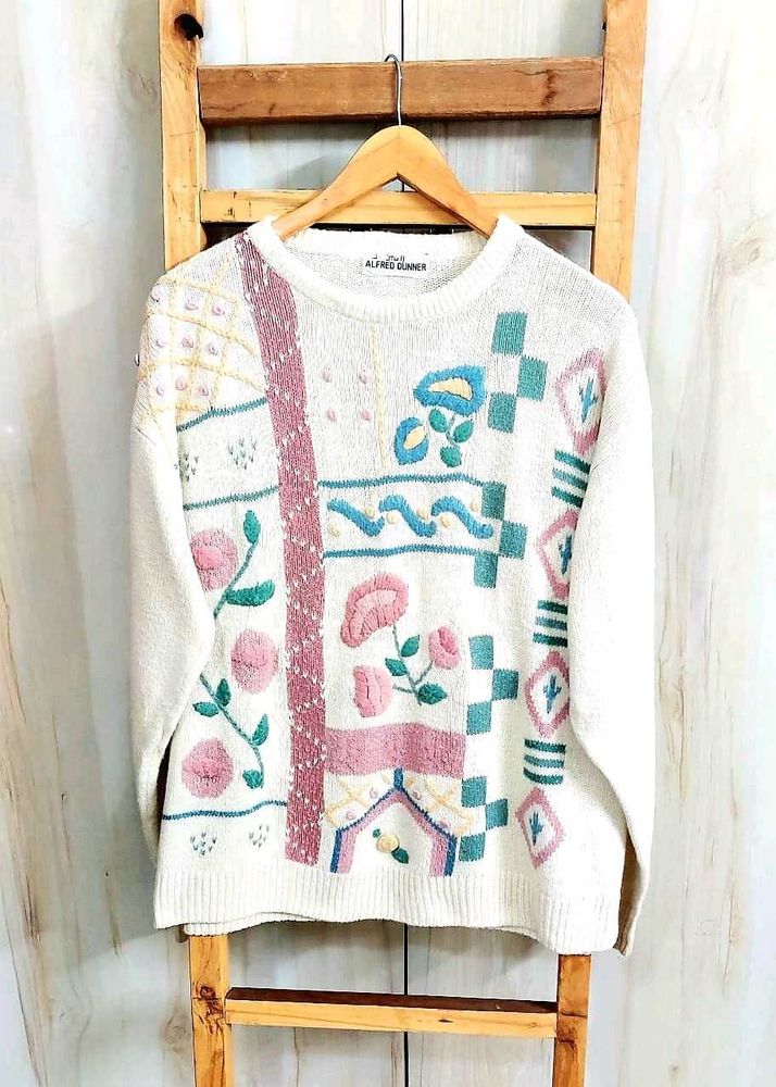 Embroidery Design Pullover Size-44-46