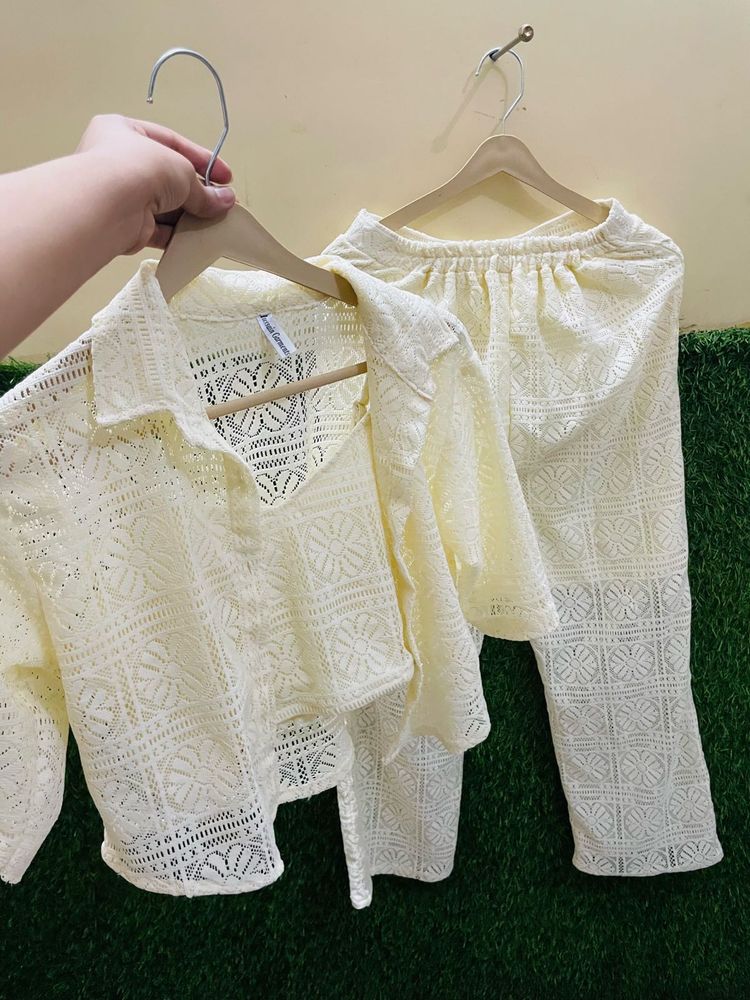 ELEGANT THREE PIECE CO-ORD SET FOR WOMEN