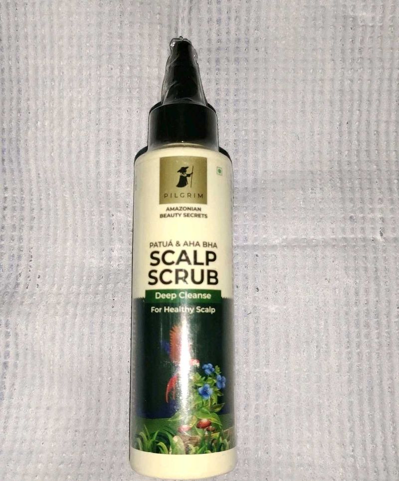 Pilgrim Scalp Scrub for hair anti dandruff buildup