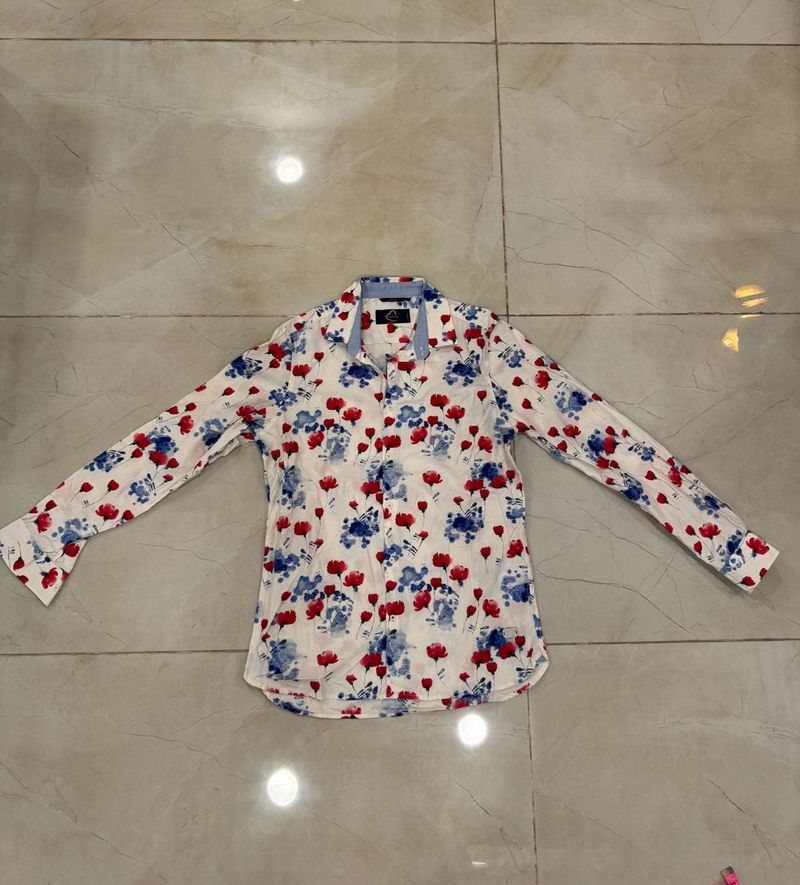 Being Human Floral Print Shirt