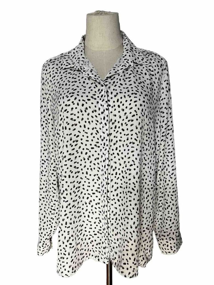 H&amp;M Oversized Star ⭐️ Print Shirt For Women
