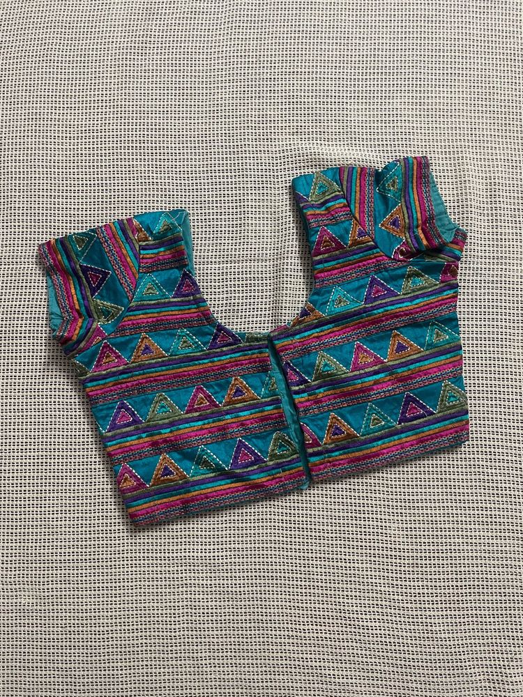 Green Designer Blouse