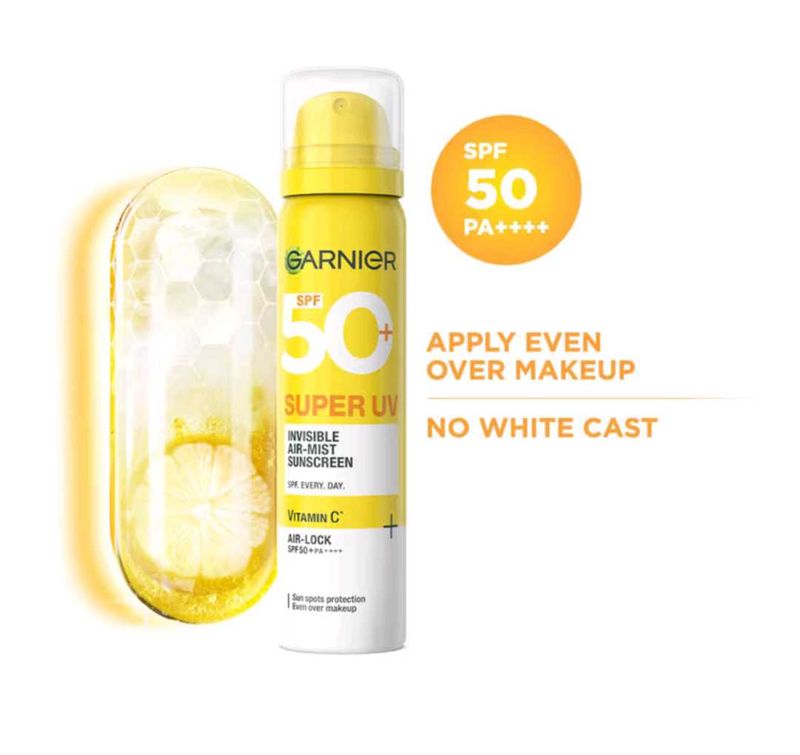 Garnier SPF 50 Sunscreen