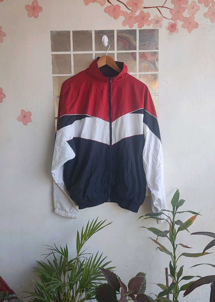 Retro Color Block Jacket