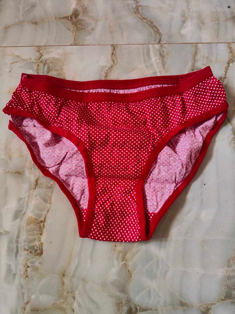 4 Polka Dot Panties