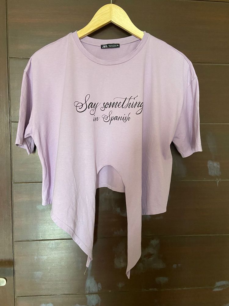 Zara (original)Lavender Knot Top (S)