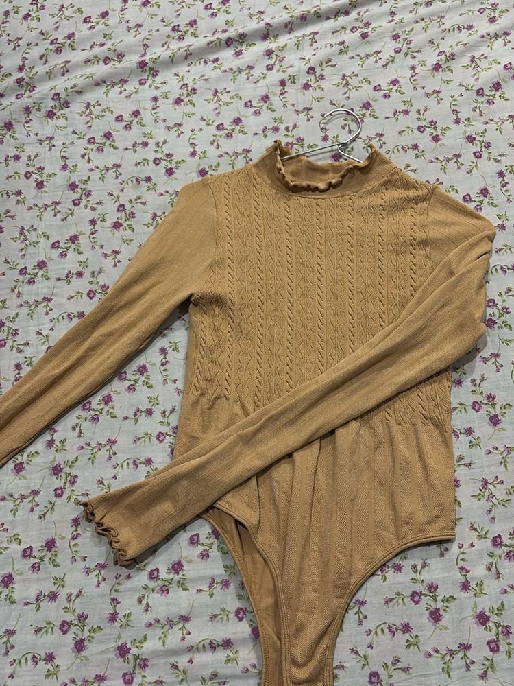 Long Sleeve Bodysuit Top