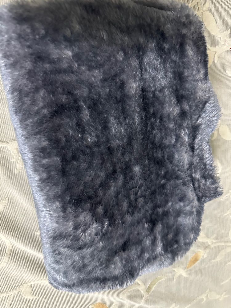 Fur Sweat top Grey Shing Colour