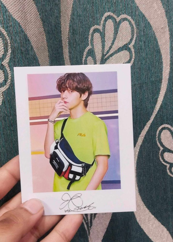 Bts V 3 Photocards