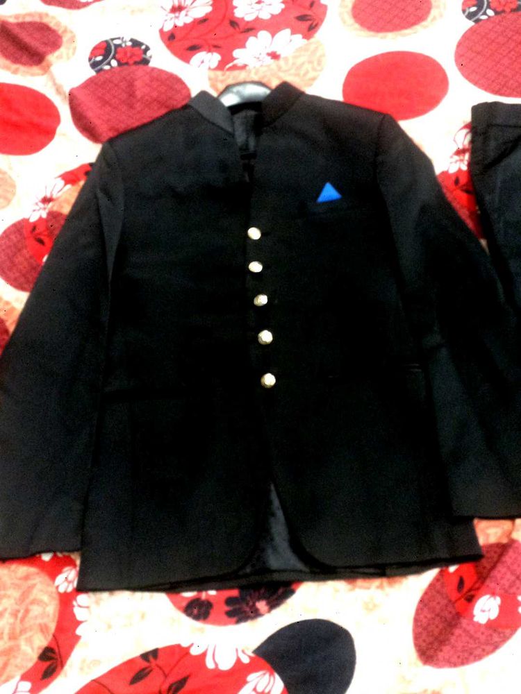 Stylish Black Bandhgala Jacket