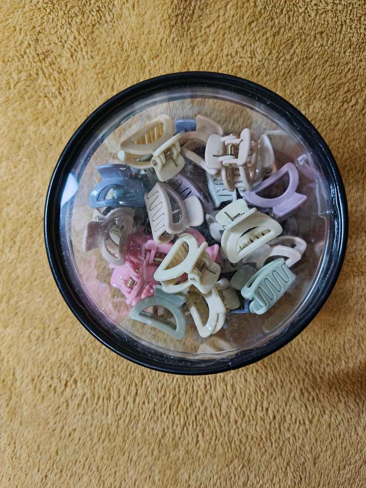 Mini Claw Hair Clips - Pastel &amp; Matte Finish (36 P