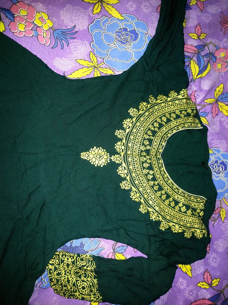 Green Suit With Dupatta