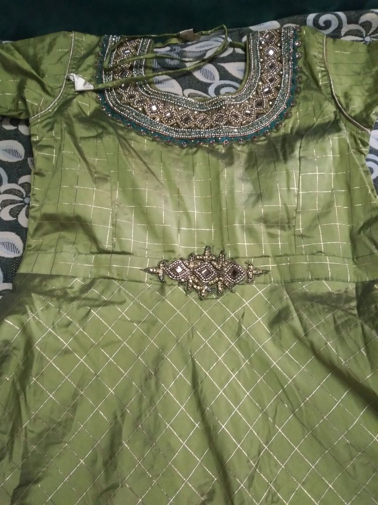 Pure Benarasee Long Gown Adding Costly Dupatta