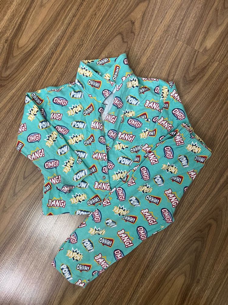 Boy&#39;s night suit set