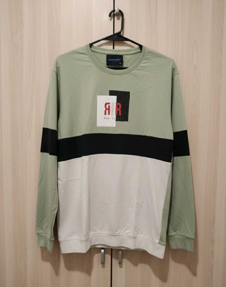 Stylish Color Block Sweatshirt