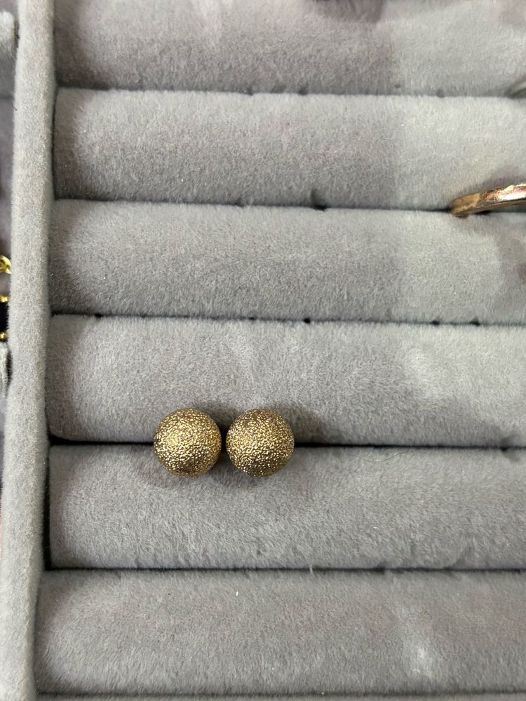Glitter Stud Earings