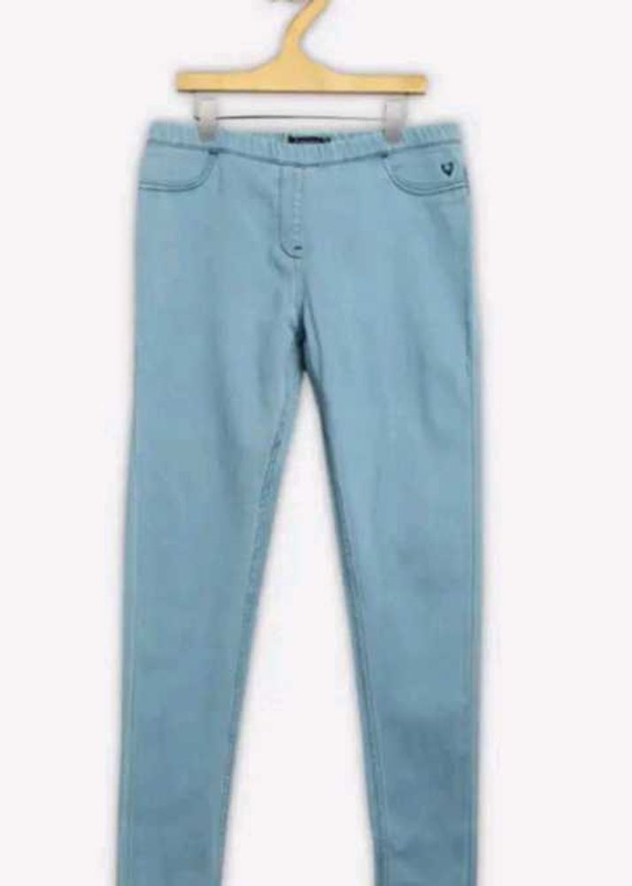 ALLEN SOLLY Light Blue Jeans 13-14Y