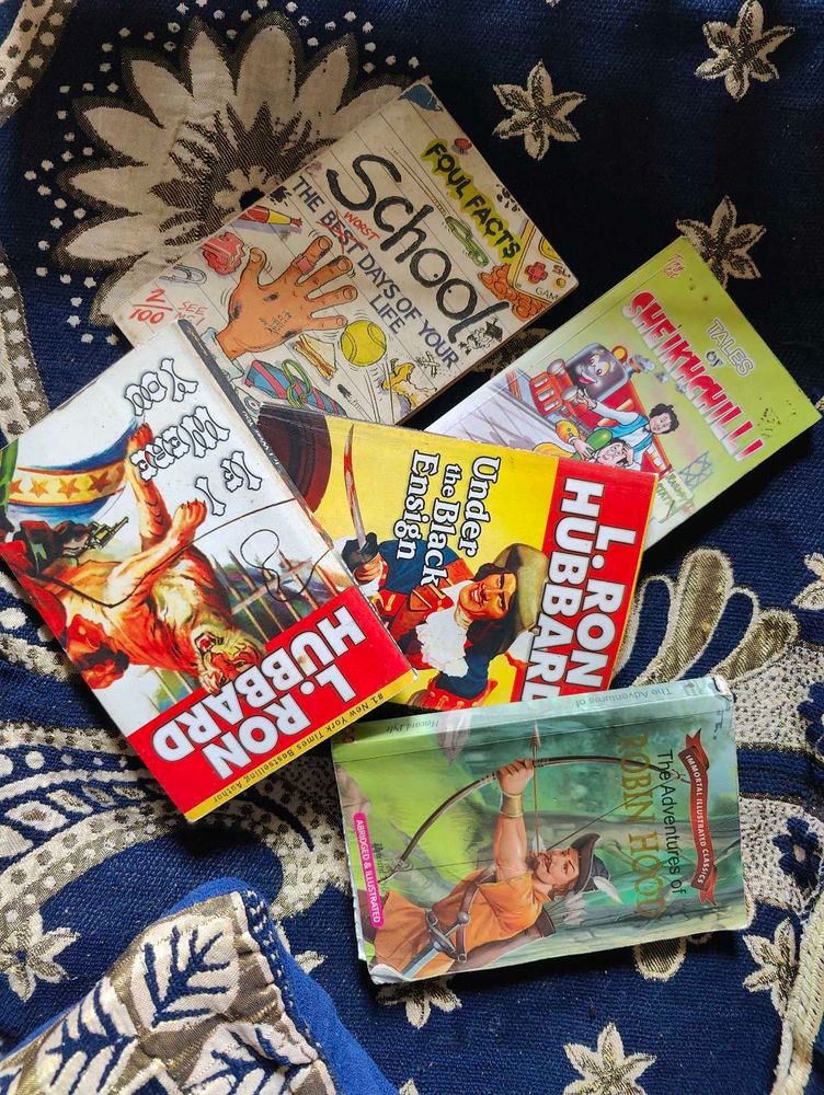 5 Used Books For Sale