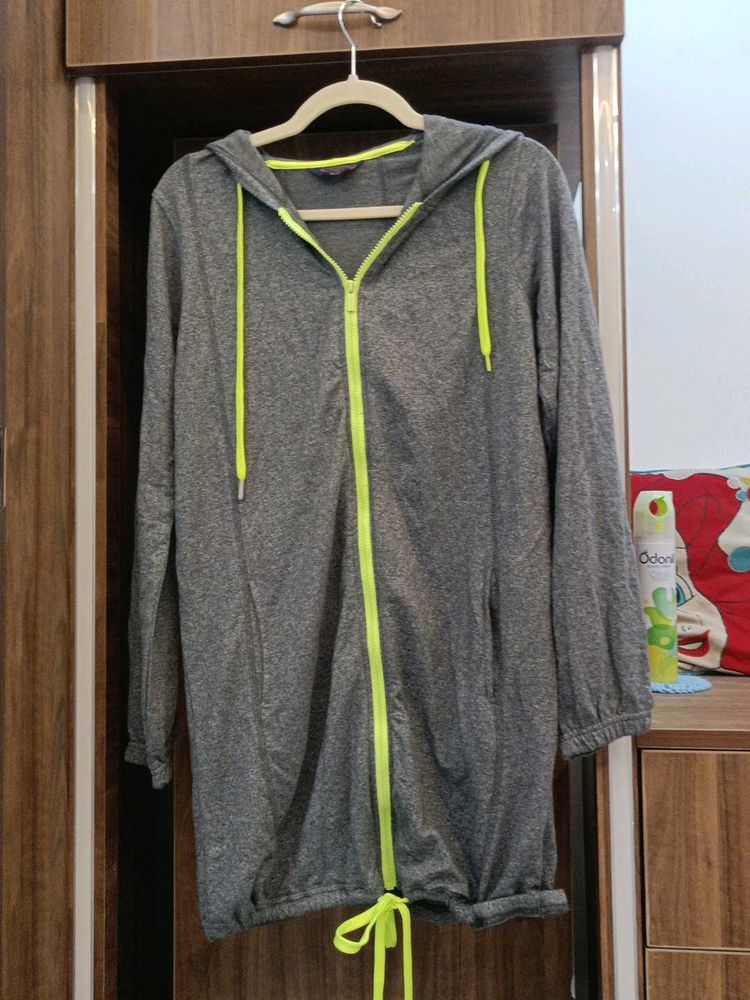 Athletic Gray Hoodie