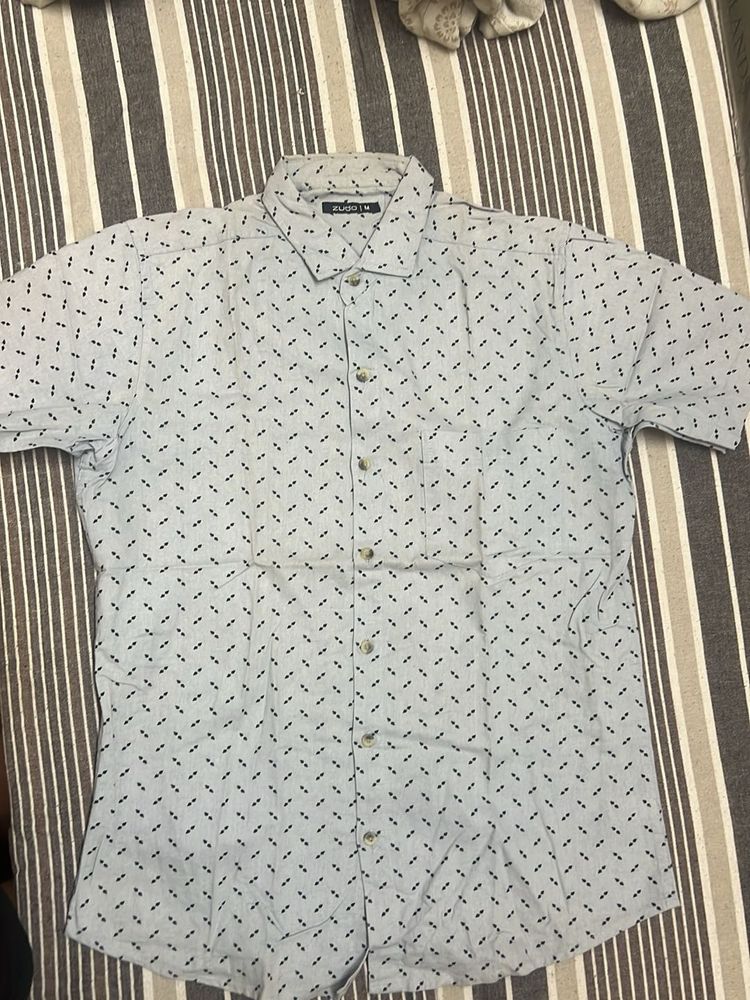 Patterned Casual Shirt