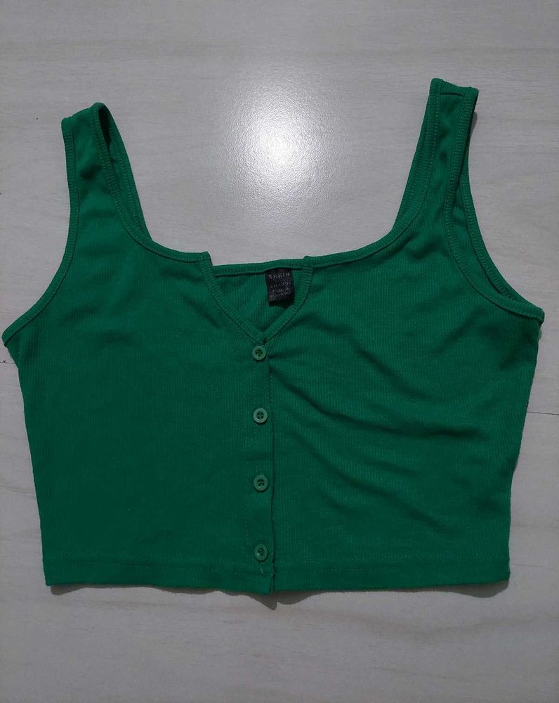 Stylish Shein Green Top