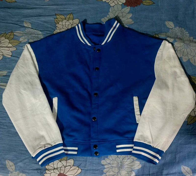 Varsity Jacket - Blue &amp; White