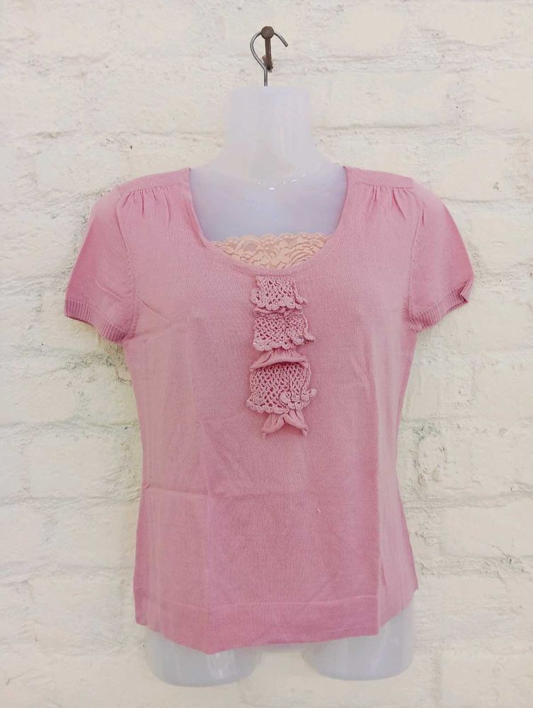 Peach Pinky Top
