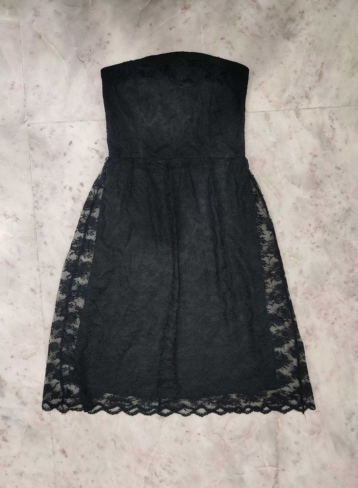 Vintage Lace Charlotte Russe Tube Dress