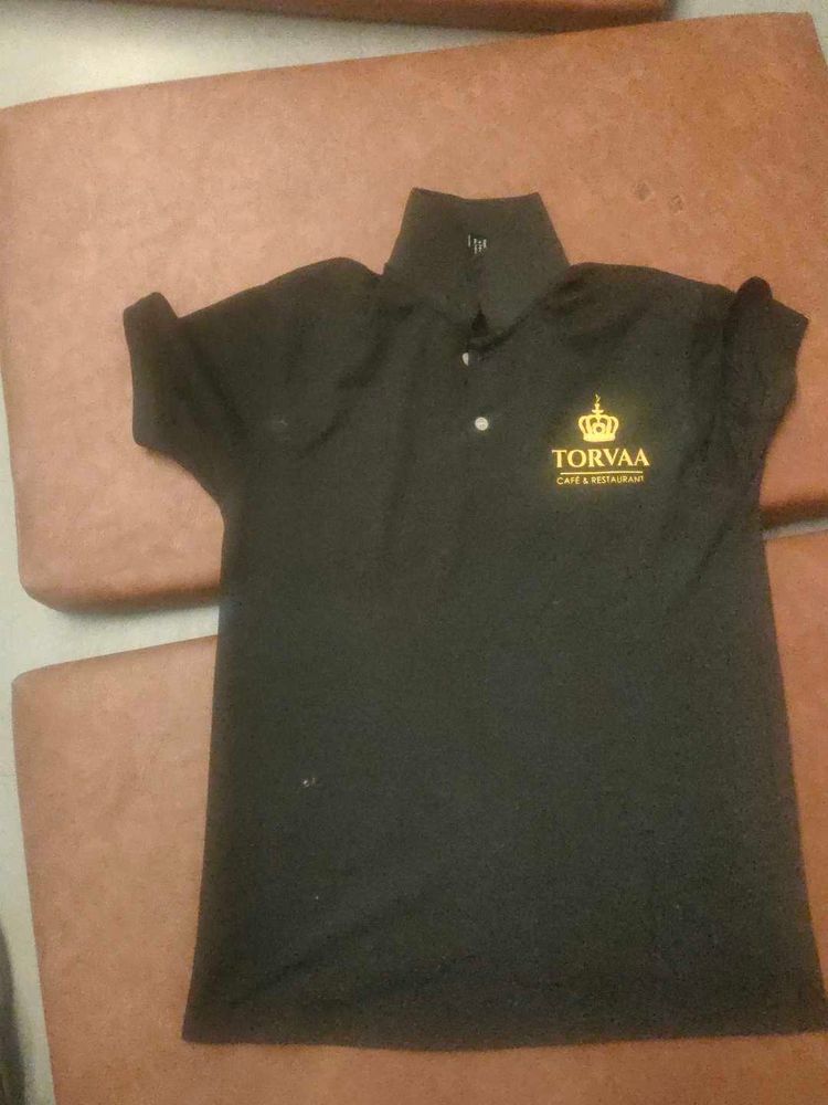 Black Polo T-Shirt