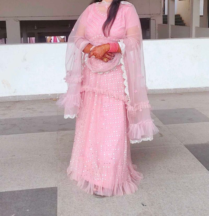 Gagra Top With Dupatta