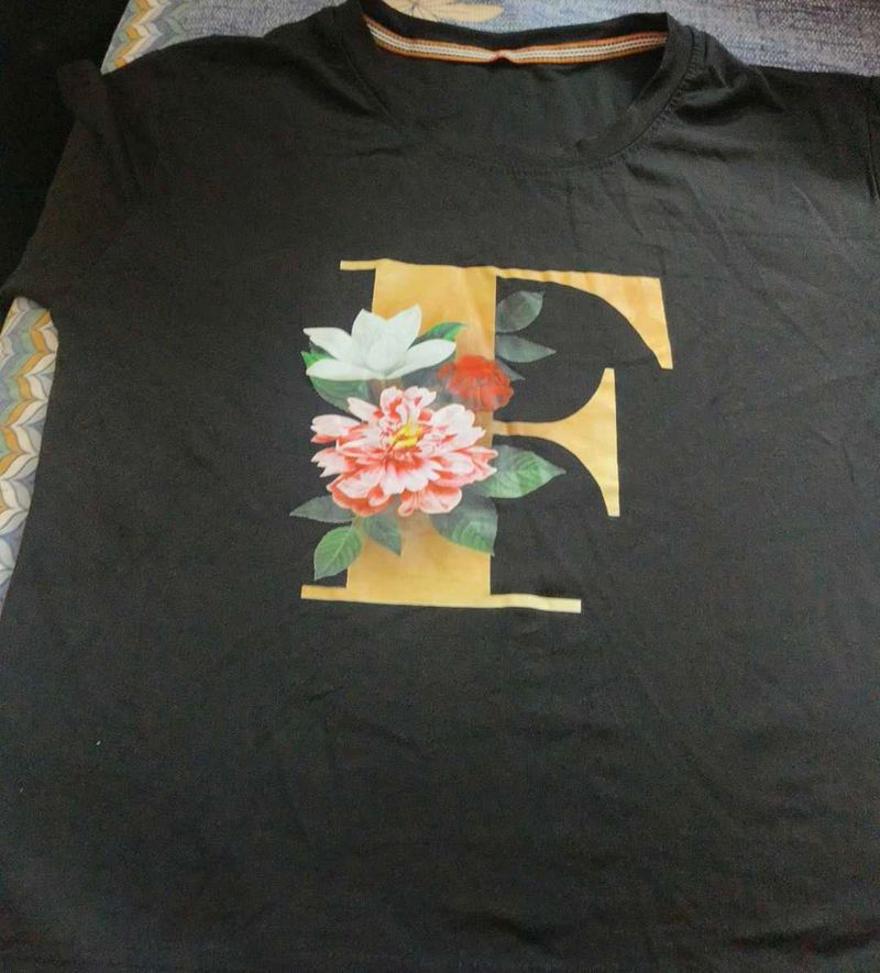 Floral Letter F