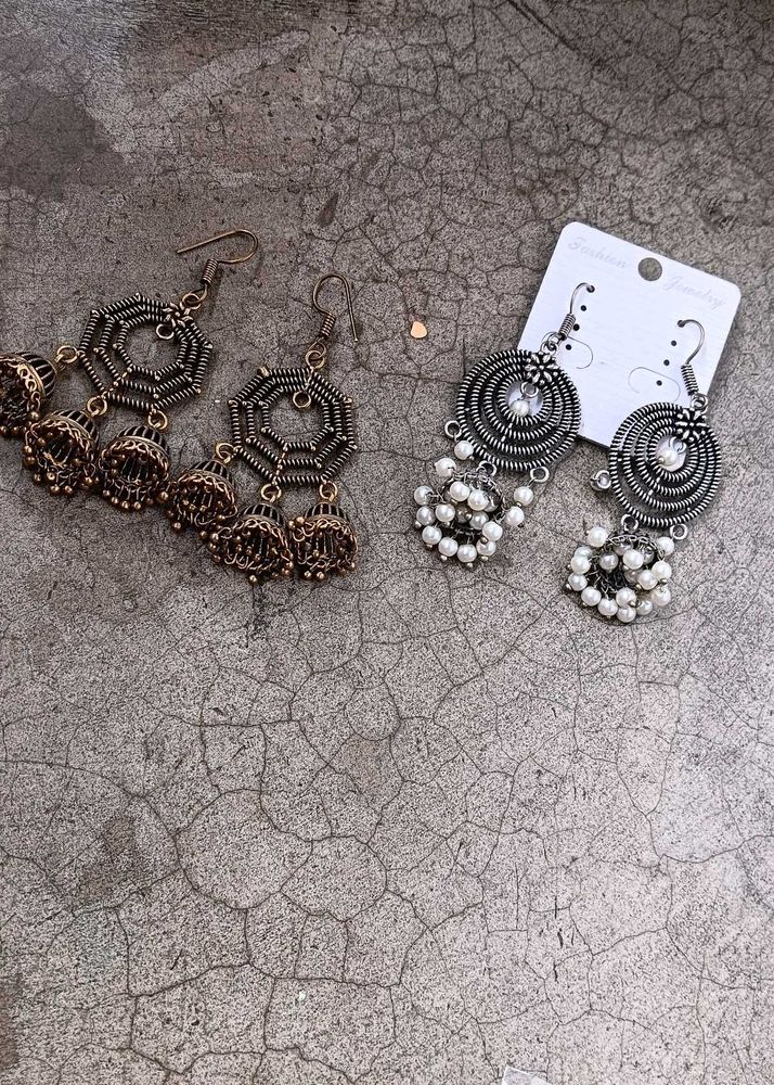Two Beautiful Adjustable Earrings Rs 150/-