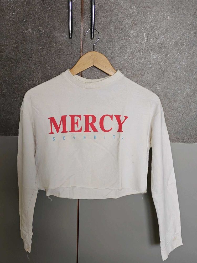 Mercy Severity Cropped Sweatshirt
