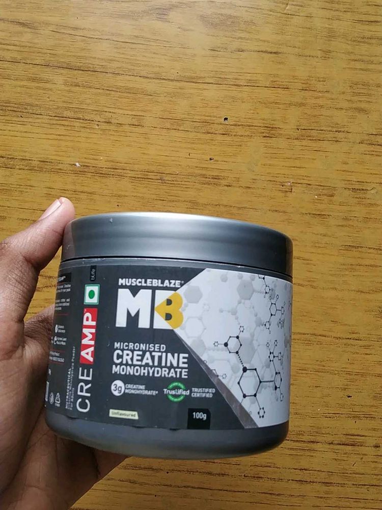 MuscleBlaze Creatine Monohydrate Unflavoured 100g