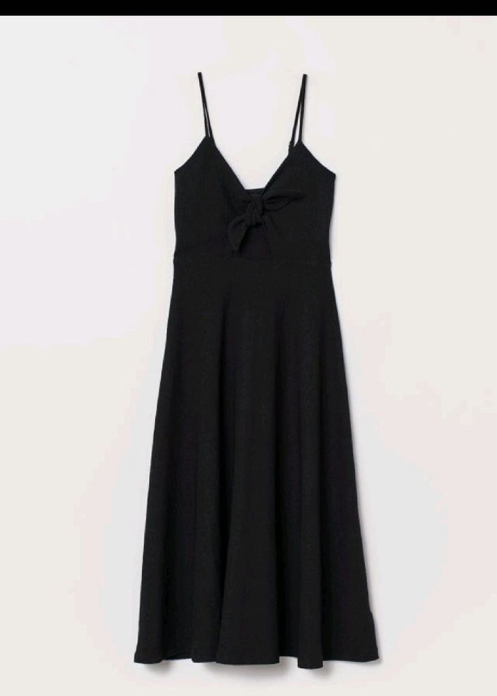 H&amp;M tie knot Midi Slip Dress 👗