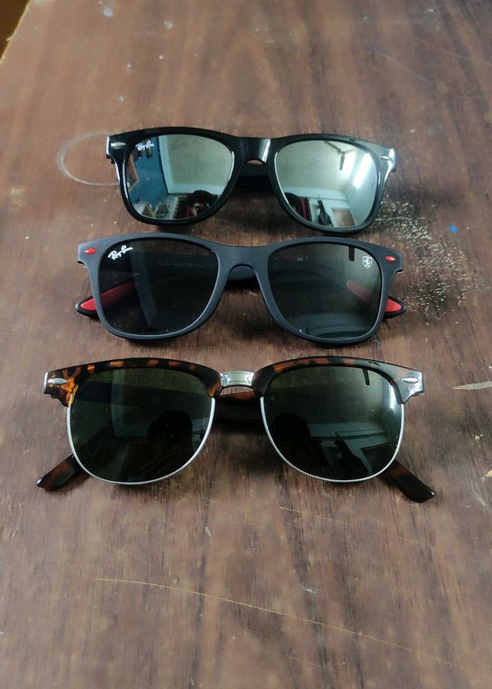 Ray-Ban Sunglasses combo (1+1+1)