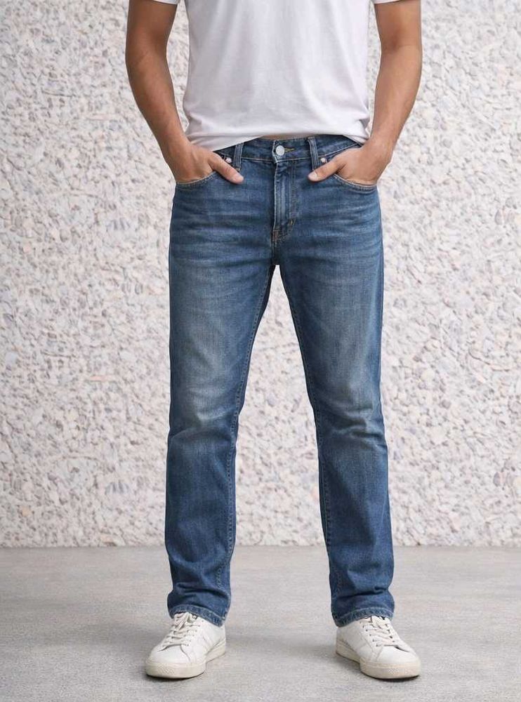 Men's Classic Blue Jeans