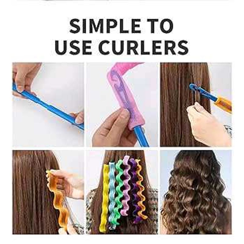 Curlers heatless