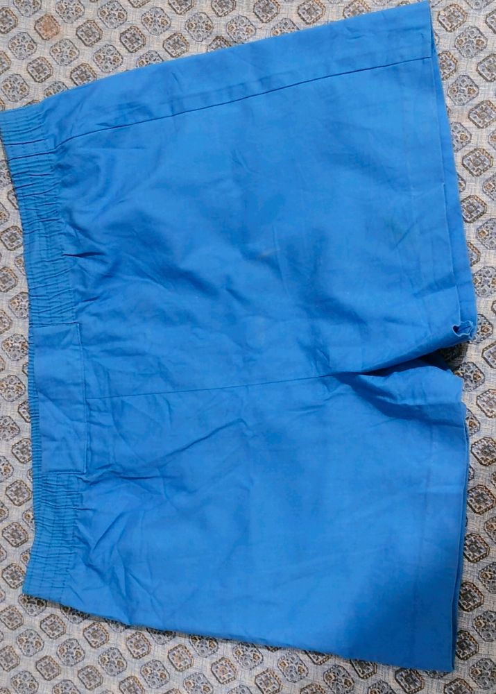 Blue Short Only For Girls
