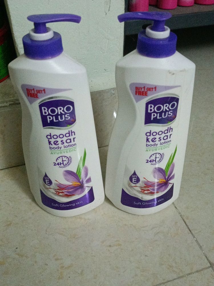Boroplus Doodh Kesar Body Lotion -400ml(Pack Of 2)
