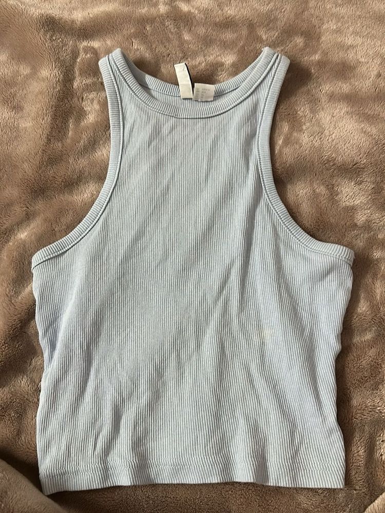 H&amp;M Ribbed Racerback Tank
